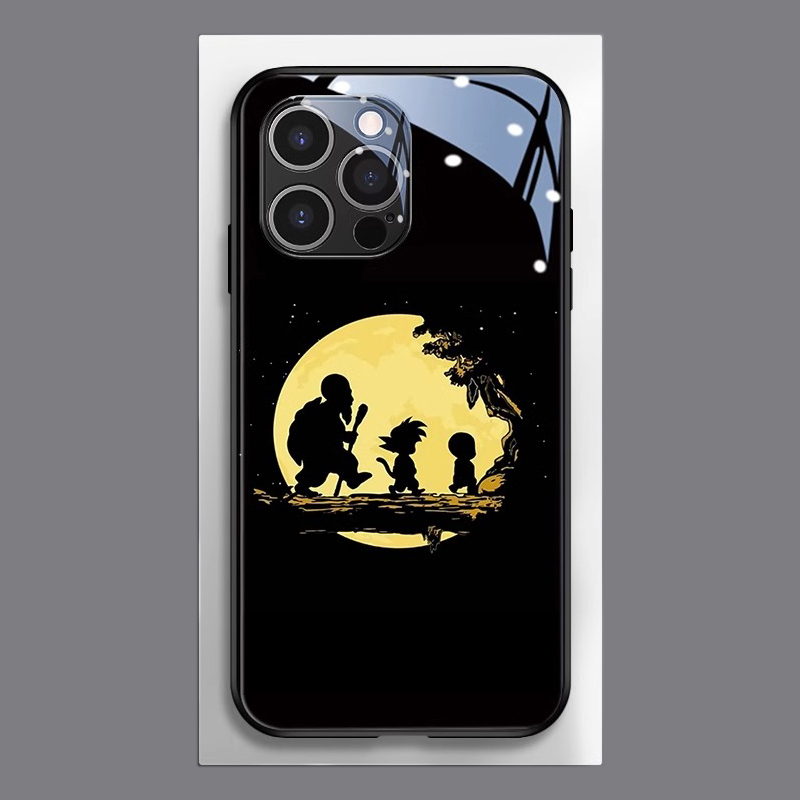 七龍珠蘋果15promax手機殼新款男iphone16動漫聯名11玻璃12mini悟空14創意x小衆8plus炫酷13周邊xs個性xr男款