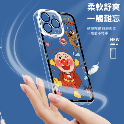 麵包超人天使眼透明防摔軟殼