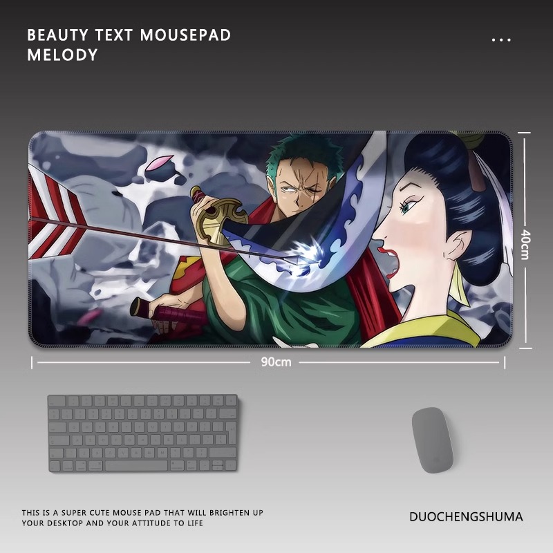 航海王電競超大遊戲加厚防滑鼠標墊