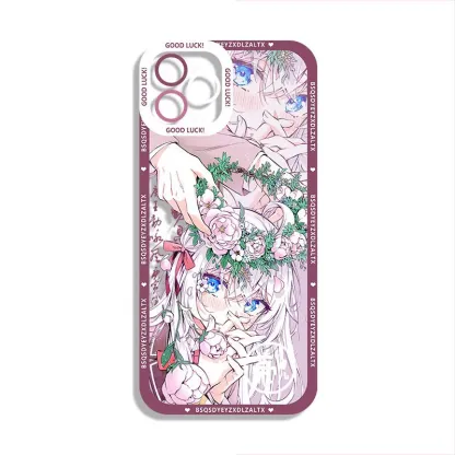 不時輕聲地以俄語遮羞的鄰座艾莉同學天使眼透明防摔軟殼