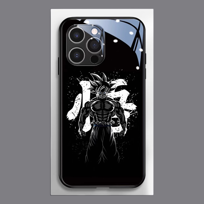 七龍珠蘋果15promax手機殼新款男iphone16動漫聯名11玻璃12mini悟空14創意x小衆8plus炫酷13周邊xs個性xr男款