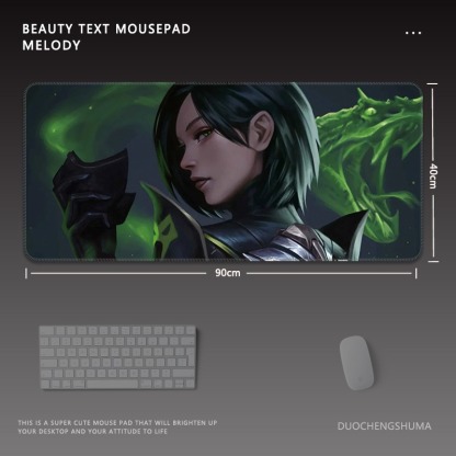 Valorant電競超大遊戲加厚防滑鼠標墊