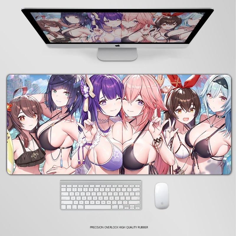 原神電競超大遊戲加厚防滑鼠標墊