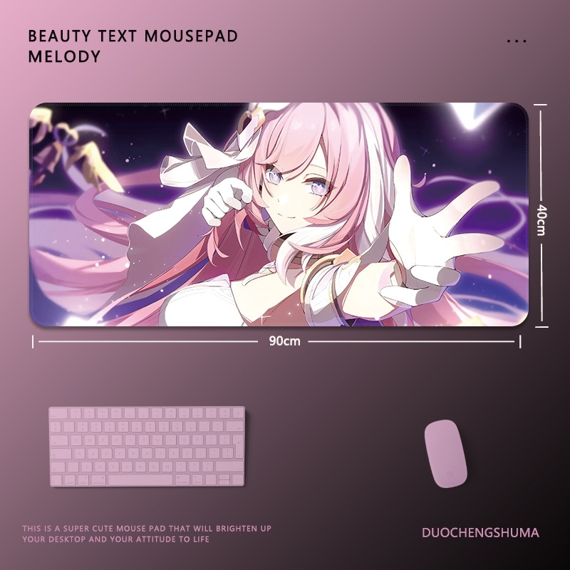 愛莉希雅電競超大遊戲加厚防滑鼠標墊