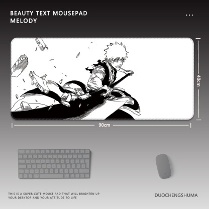 古風動漫電競超大遊戲加厚防滑鼠標墊