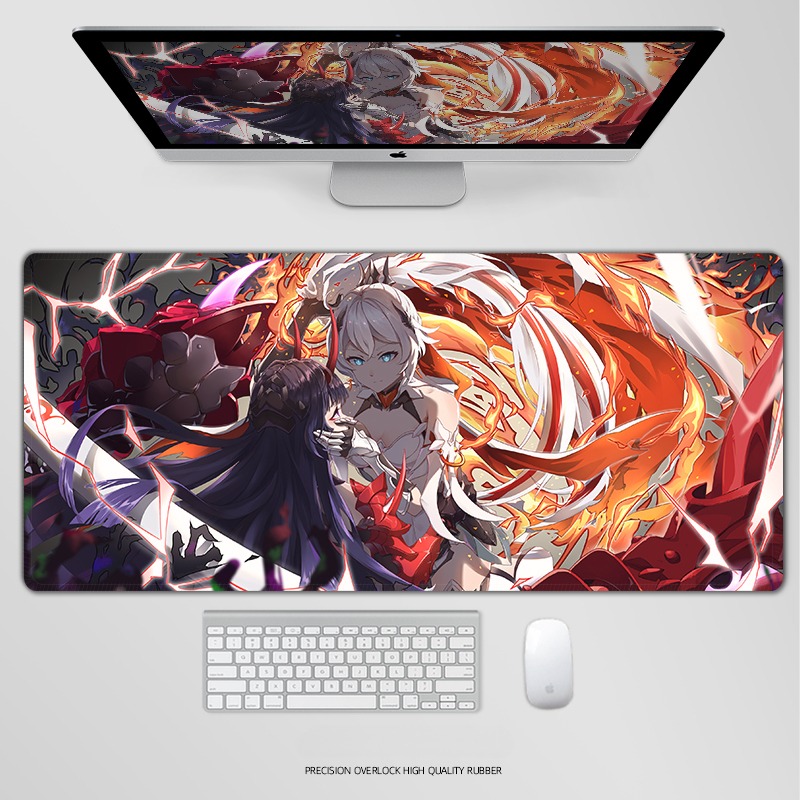 崩壞星穹鐵道電競超大遊戲加厚防滑鼠標墊