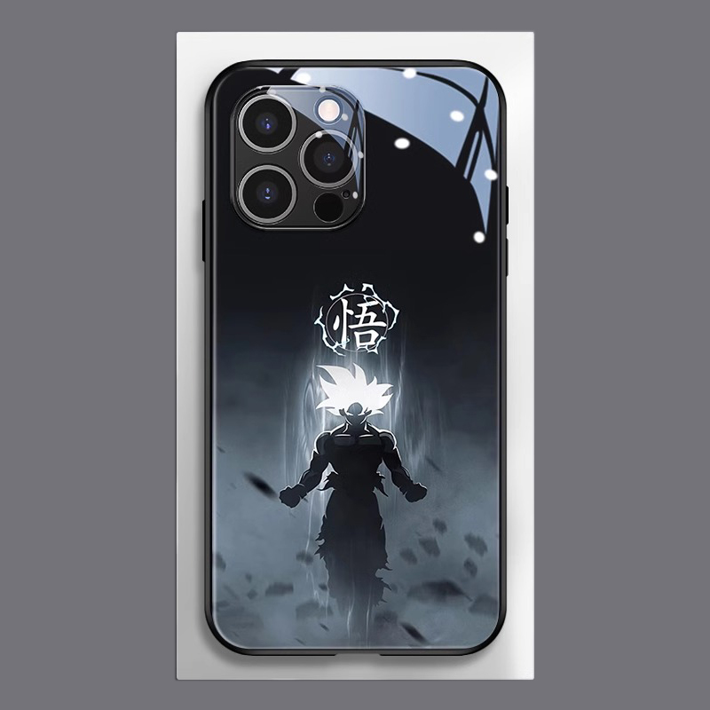 七龍珠蘋果15promax手機殼新款男iphone16動漫聯名11玻璃12mini悟空14創意x小衆8plus炫酷13周邊xs個性xr男款
