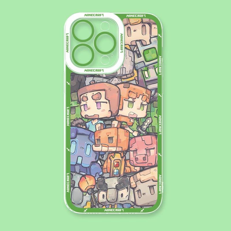 麥塊天使眼透明防摔軟殼-ZUIHANG SHOP