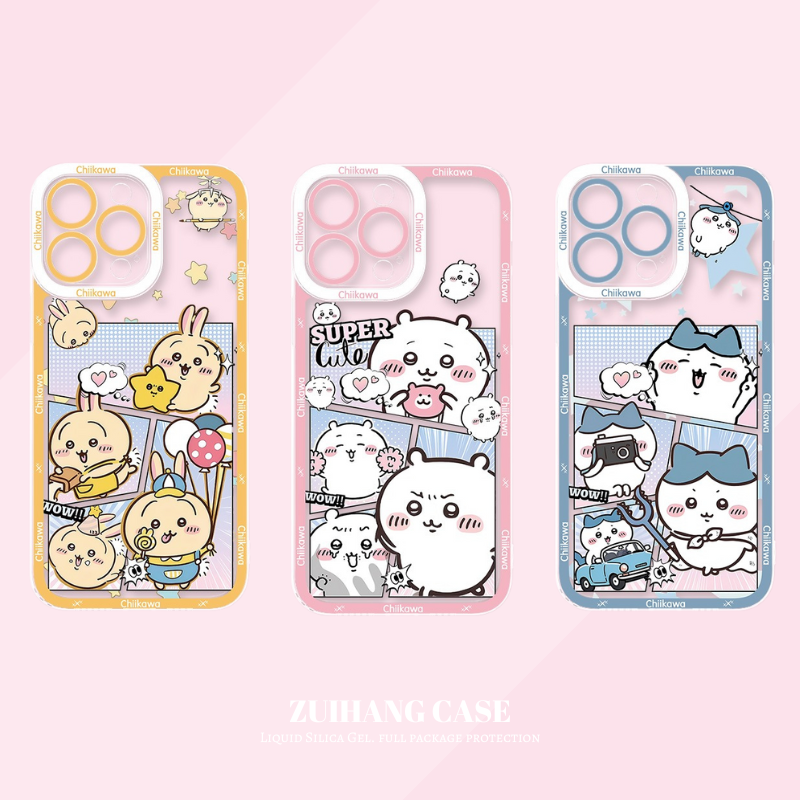 chiikawa天使眼透明防摔軟殼