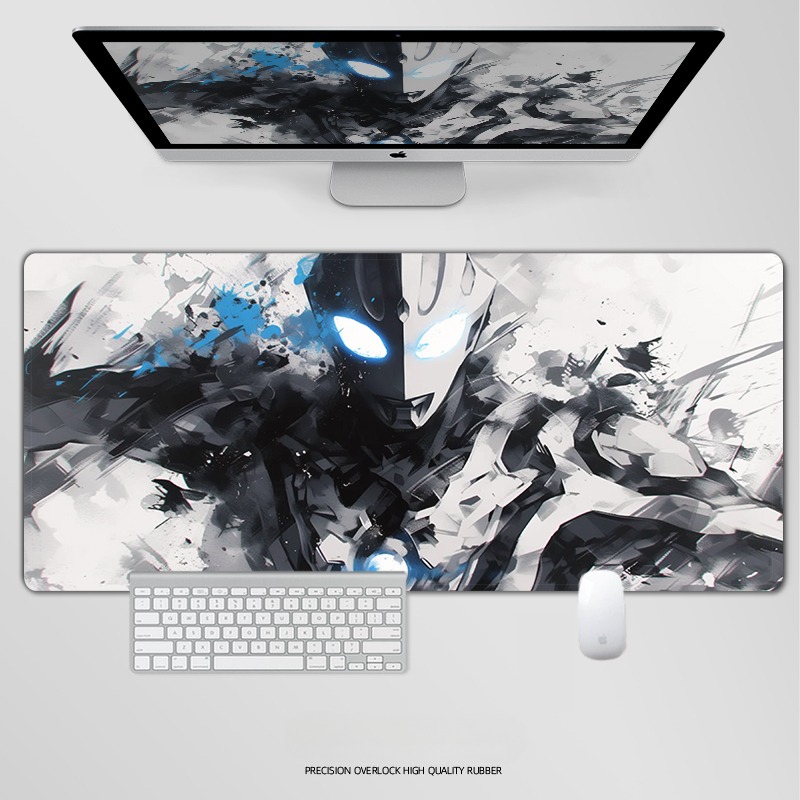 奥特曼電競超大遊戲加厚防滑鼠標墊