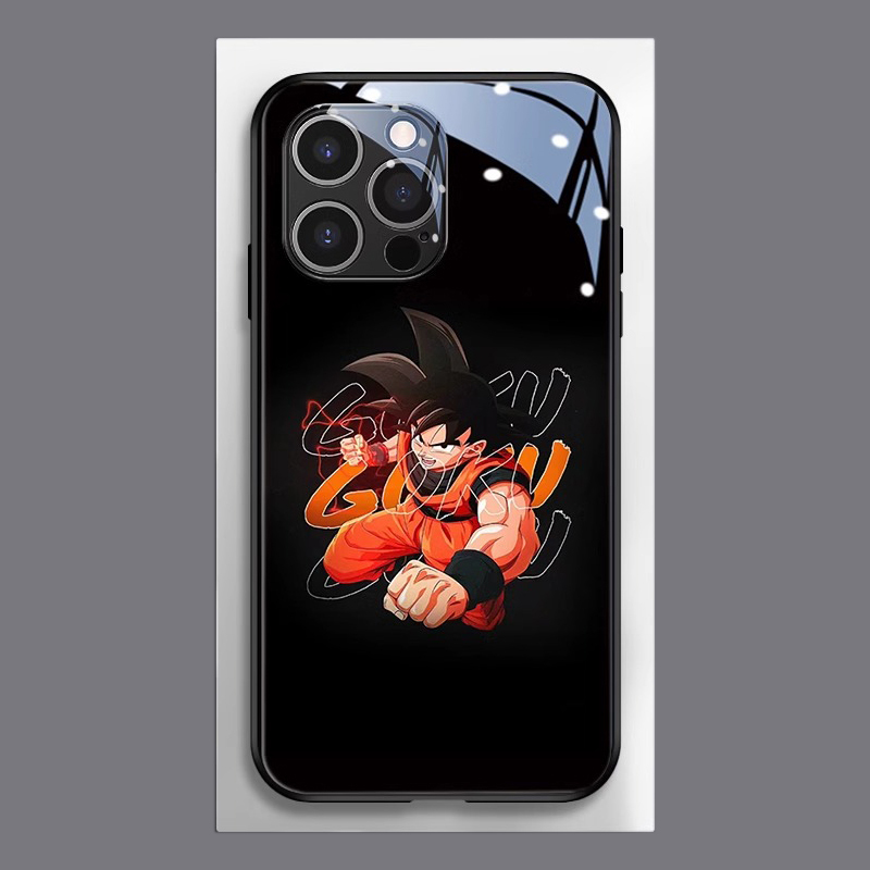七龍珠蘋果15promax手機殼新款男iphone16動漫聯名11玻璃12mini悟空14創意x小衆8plus炫酷13周邊xs個性xr男款