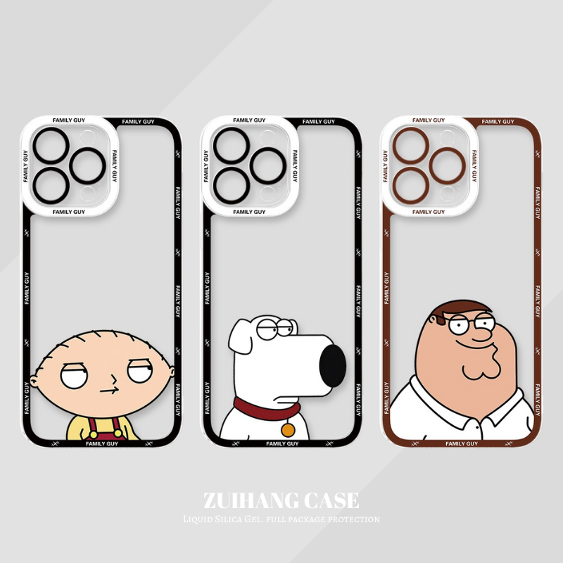 惡搞之家天使眼透明防摔軟殼