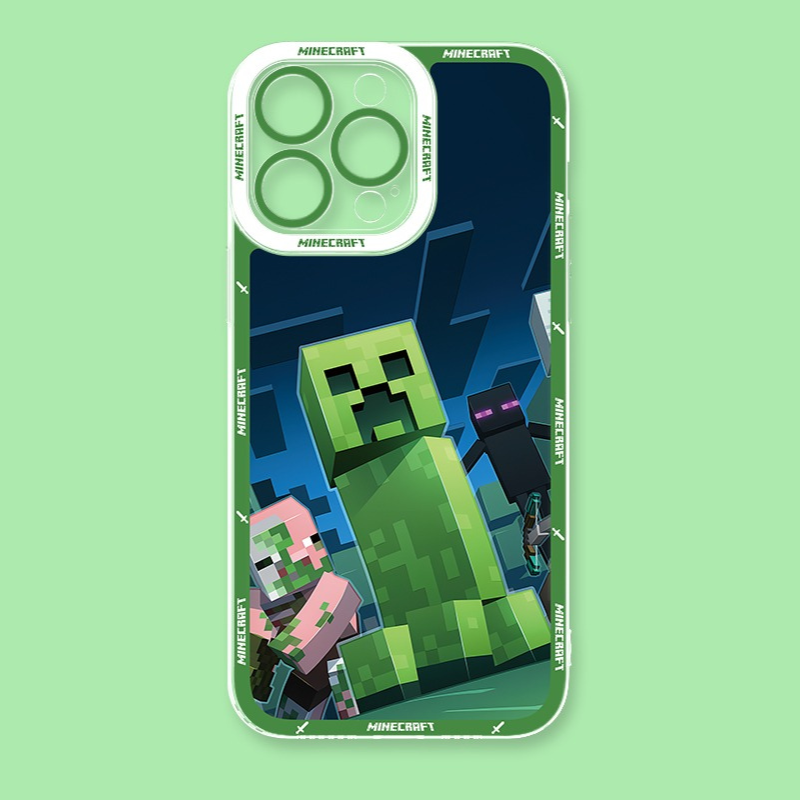 麥塊天使眼透明防摔軟殼-ZUIHANG SHOP