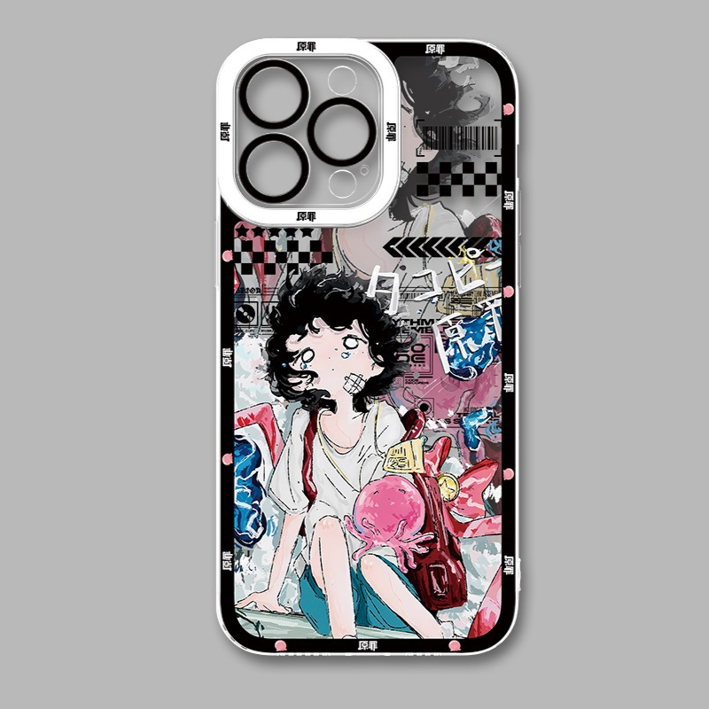 章魚噼的原罪 天使眼透明防摔軟殼