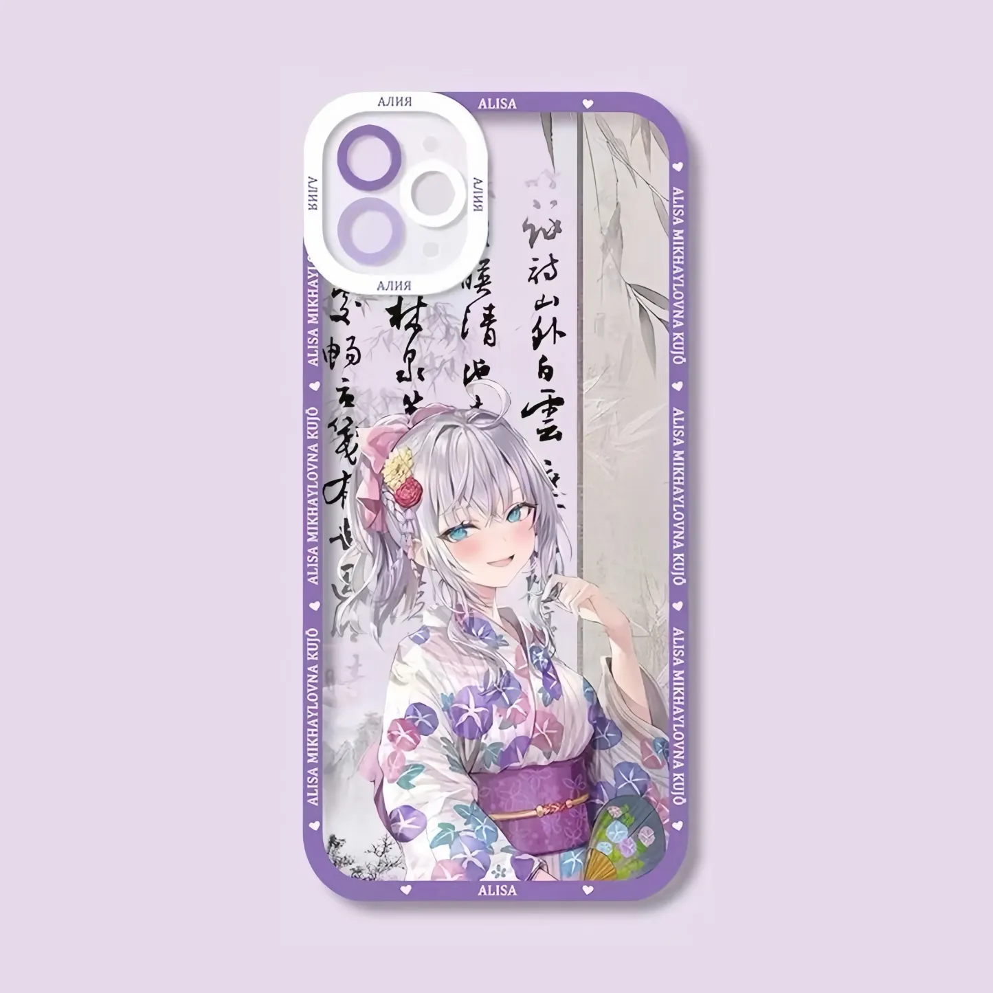 不時輕聲地以俄語遮羞的鄰座艾莉同學天使眼透明防摔軟殼