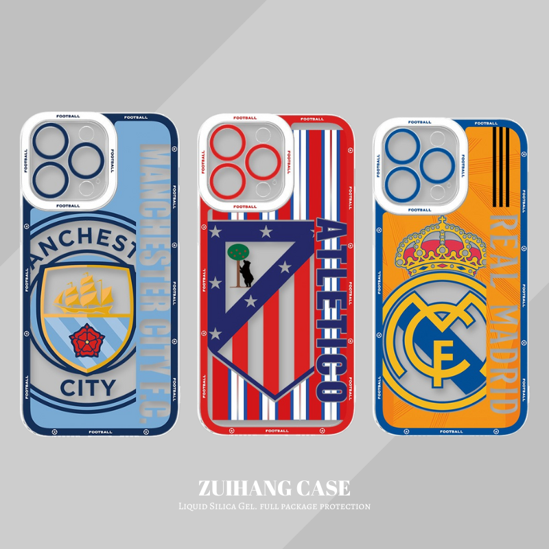 足球俱樂部天使眼透明防摔軟殼-ZUIHANG SHOP