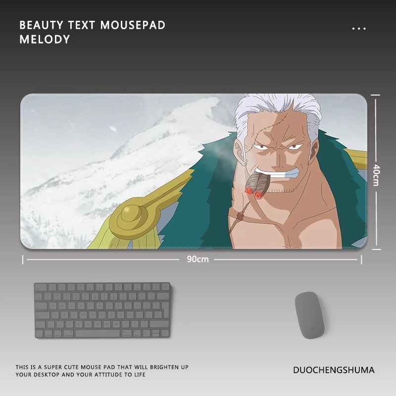 航海王電競超大遊戲加厚防滑鼠標墊