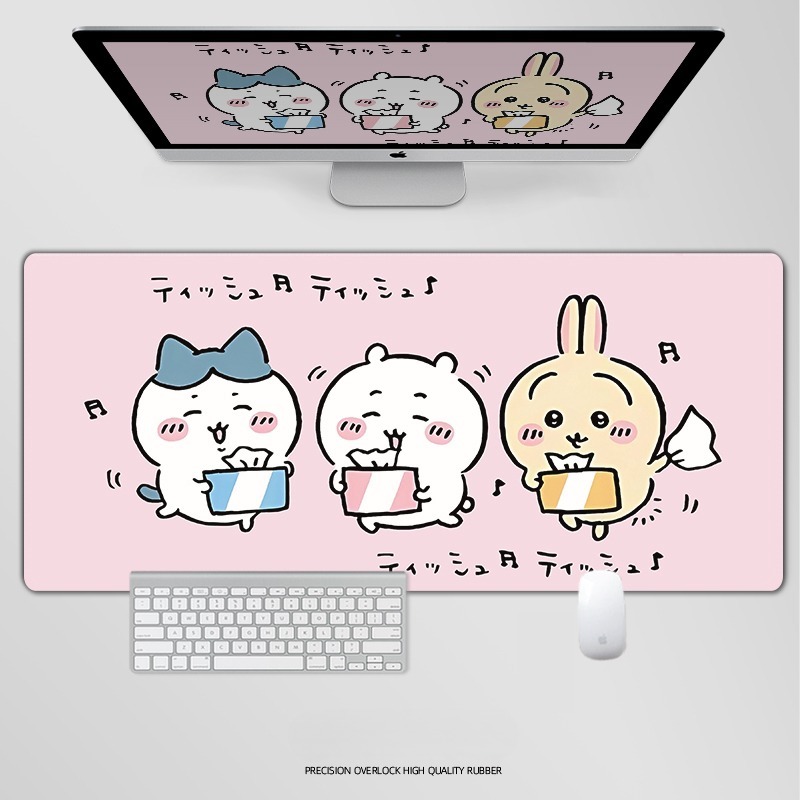 chiikawa電競超大遊戲加厚防滑鼠標墊