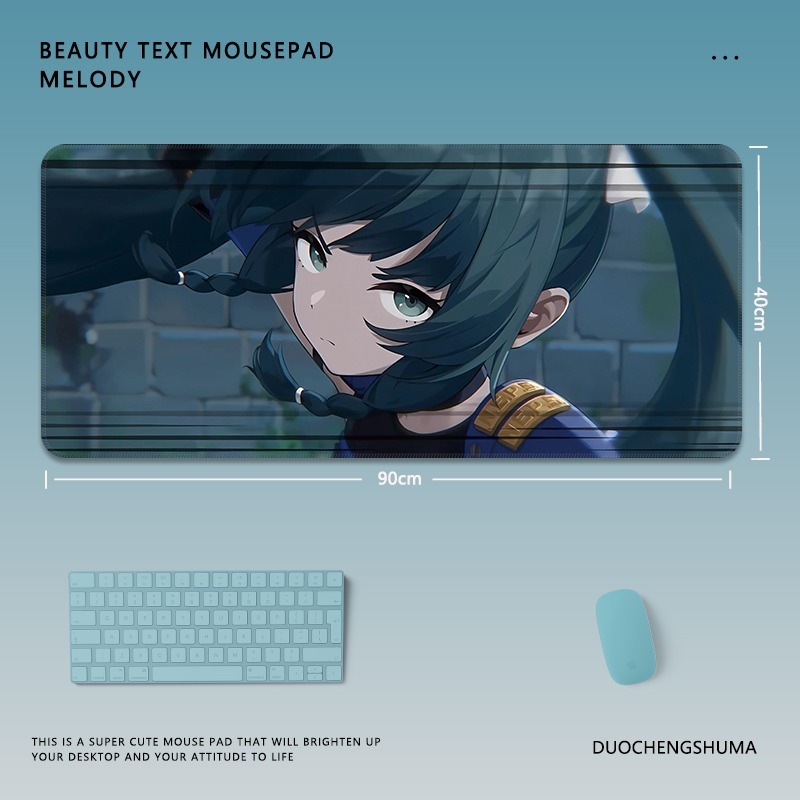 絕區零電競超大遊戲加厚防滑鼠標墊