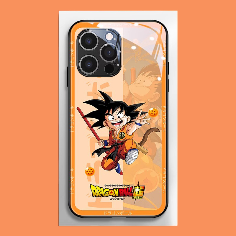 七龍珠蘋果15promax手機殼新款男iphone16動漫聯名11玻璃12mini悟空14創意x小衆8plus炫酷13周邊xs個性xr男款