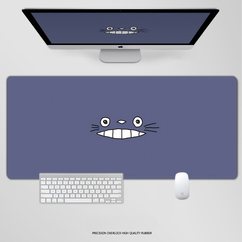 龍貓電競超大遊戲加厚防滑鼠標墊