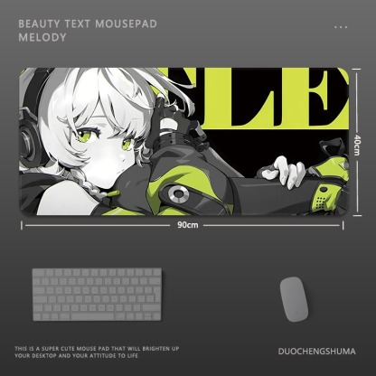 絕區零電競超大遊戲加厚防滑鼠標墊