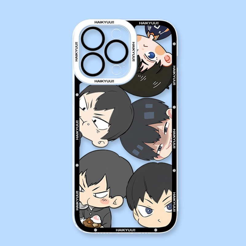 排球少年天使眼透明防摔軟殼