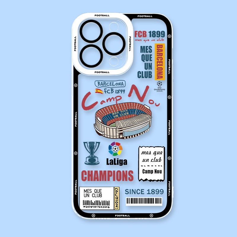 足球俱樂部天使眼透明防摔軟殼-ZUIHANG SHOP