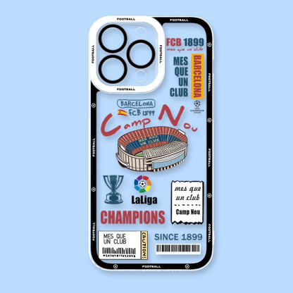 足球俱樂部天使眼透明防摔軟殼-ZUIHANG SHOP