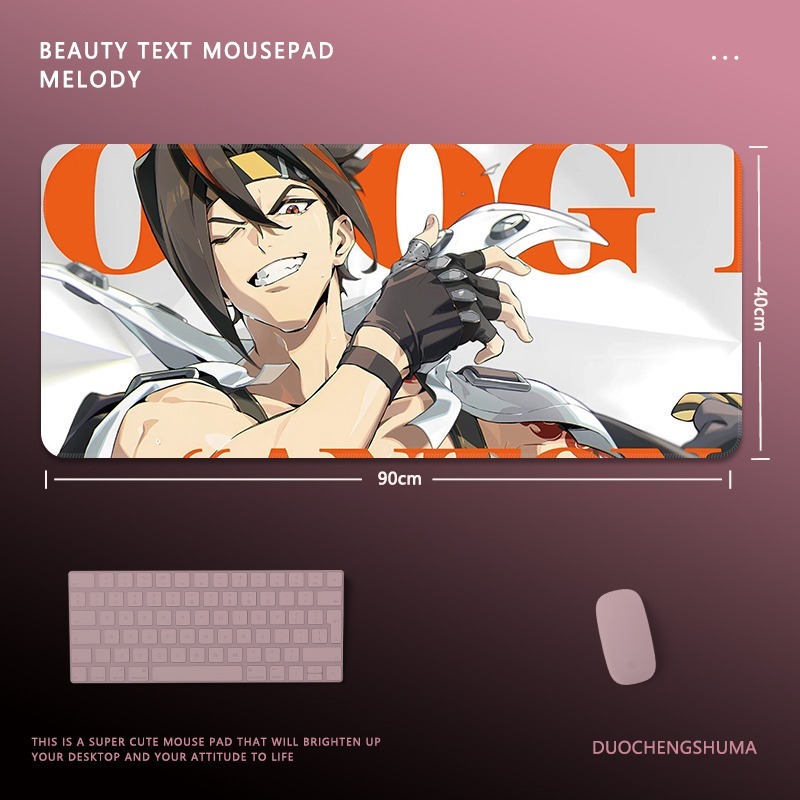 絕區零電競超大遊戲加厚防滑鼠標墊