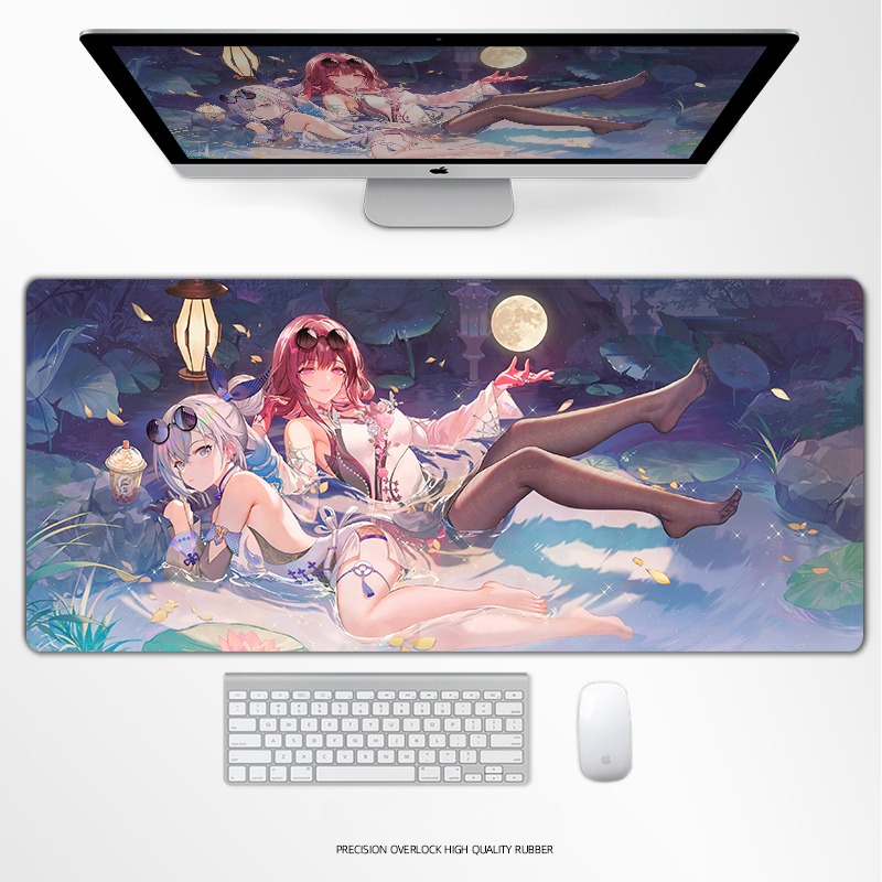 崩壞星穹鐵道電競超大遊戲加厚防滑鼠標墊