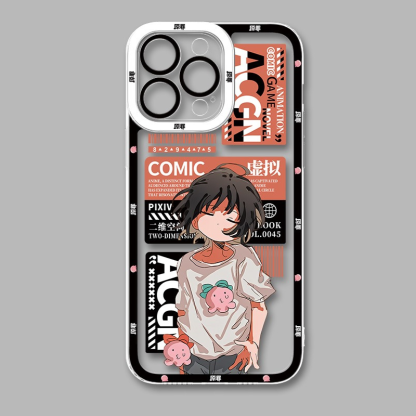 章魚噼的原罪 天使眼透明防摔軟殼