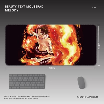 航海王電競超大遊戲加厚防滑鼠標墊