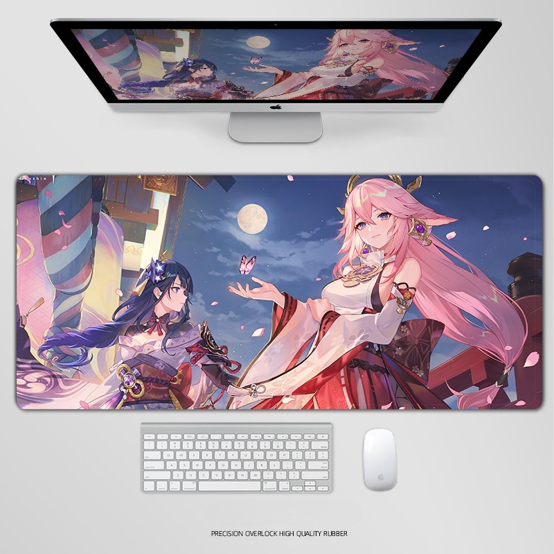 原神電競超大遊戲加厚防滑鼠標墊