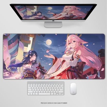 原神電競超大遊戲加厚防滑鼠標墊