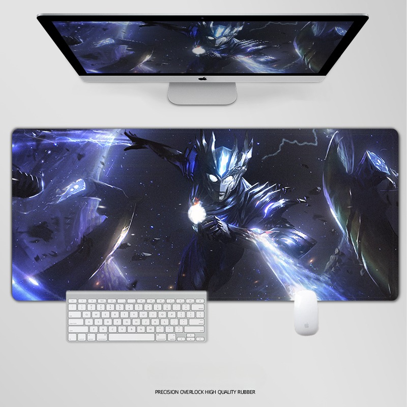 奥特曼電競超大遊戲加厚防滑鼠標墊