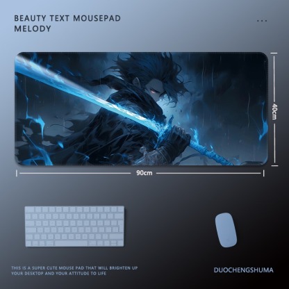動漫電競超大遊戲加厚防滑鼠標墊