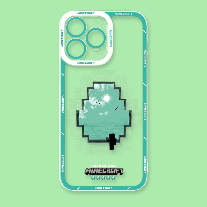 麥塊天使眼透明防摔軟殼-ZUIHANG SHOP