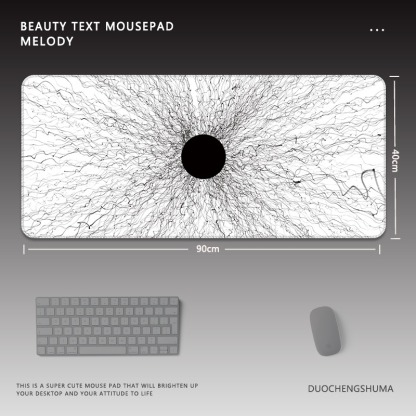 古風動漫電競超大遊戲加厚防滑鼠標墊