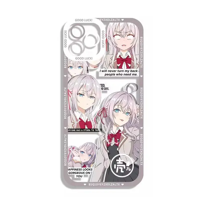 不時輕聲地以俄語遮羞的鄰座艾莉同學天使眼透明防摔軟殼