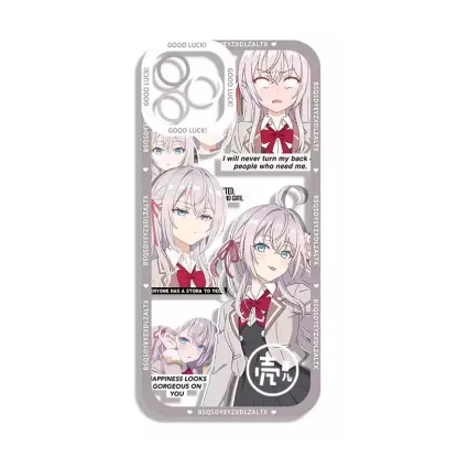 不時輕聲地以俄語遮羞的鄰座艾莉同學天使眼透明防摔軟殼