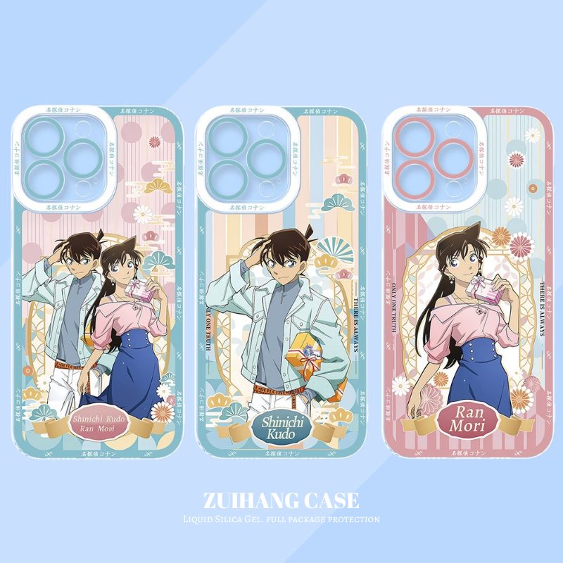 名偵探柯南天使眼透明防摔軟殼