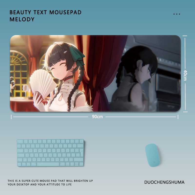 絕區零電競超大遊戲加厚防滑鼠標墊