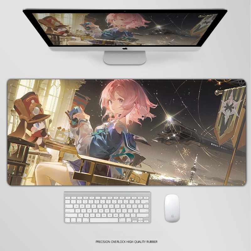 崩壞星穹鐵道電競超大遊戲加厚防滑鼠標墊