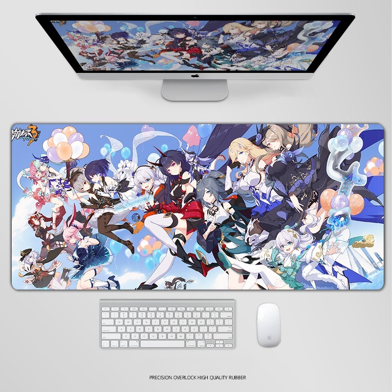 崩壞星穹鐵道電競超大遊戲加厚防滑鼠標墊