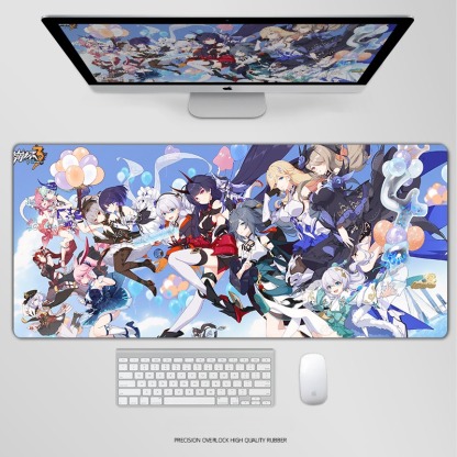 崩壞星穹鐵道電競超大遊戲加厚防滑鼠標墊