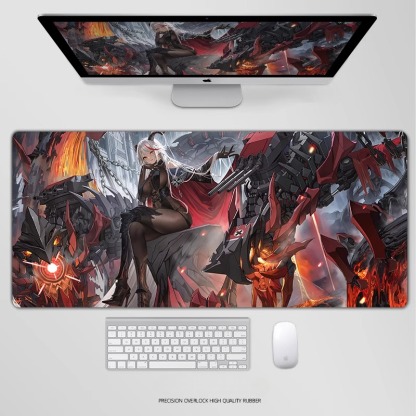 碧藍航線電競超大遊戲加厚防滑鼠標墊