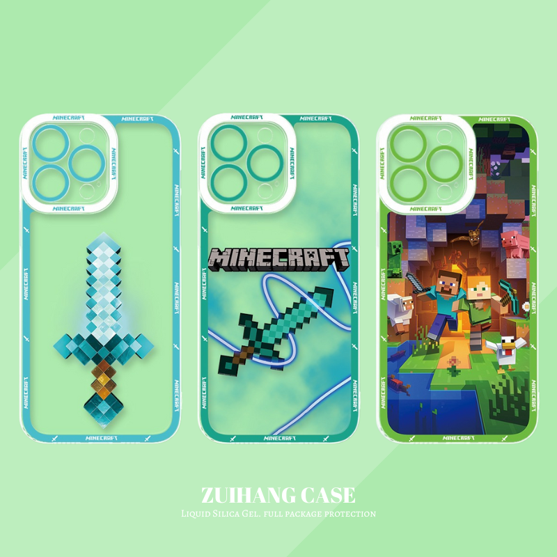 麥塊天使眼透明防摔軟殼-ZUIHANG SHOP