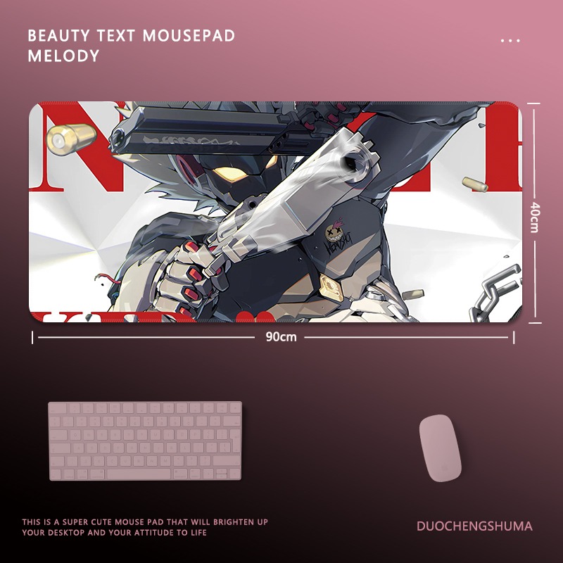 絕區零電競超大遊戲加厚防滑鼠標墊