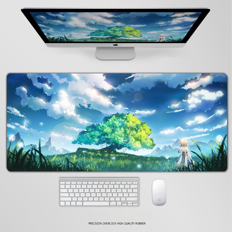 原神電競超大遊戲加厚防滑鼠標墊
